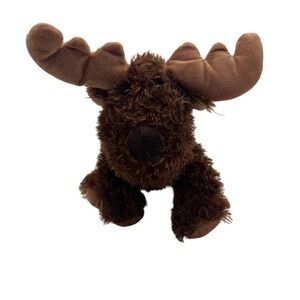 Beverly‎ Hills Teddy Bear Co. Adorable Shaggy Moose Stuffed Animal Toy